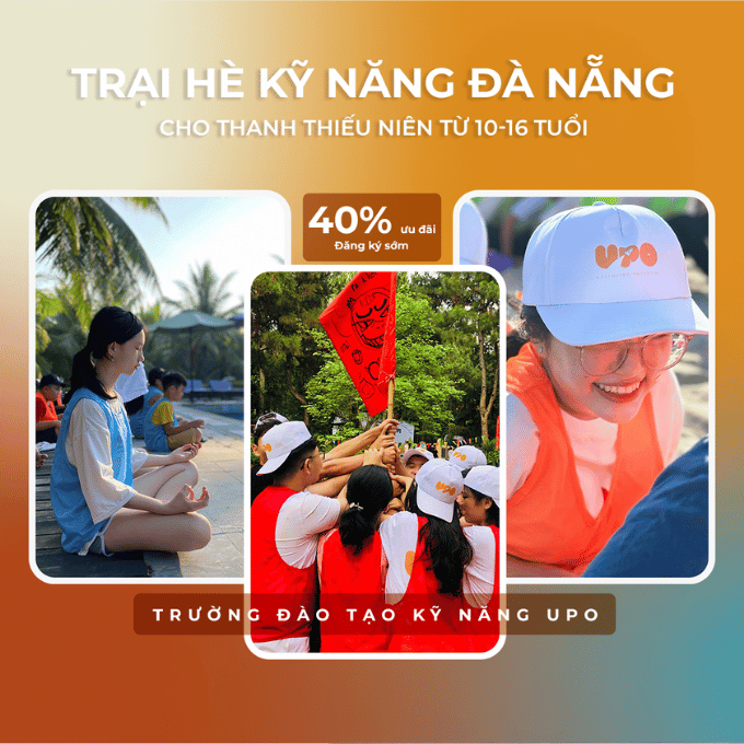 Trại hè kỹ năng Camp UP 2025 tại Đà Nẵng