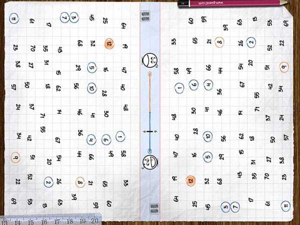 Trò chơi này giúp trẻ rèn luyện khả năng nhận biết số và ghi nhớ theo thứ tự