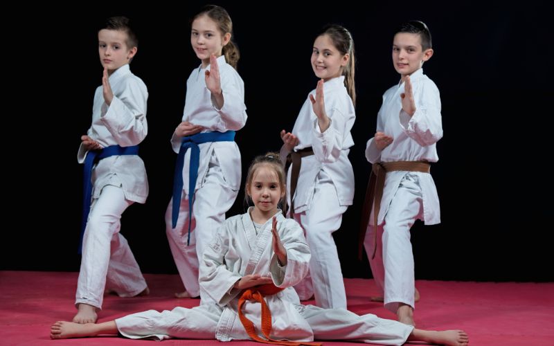 Học võ thuật là một trong những cách giúp bé kỷ luật và biết nghe lời