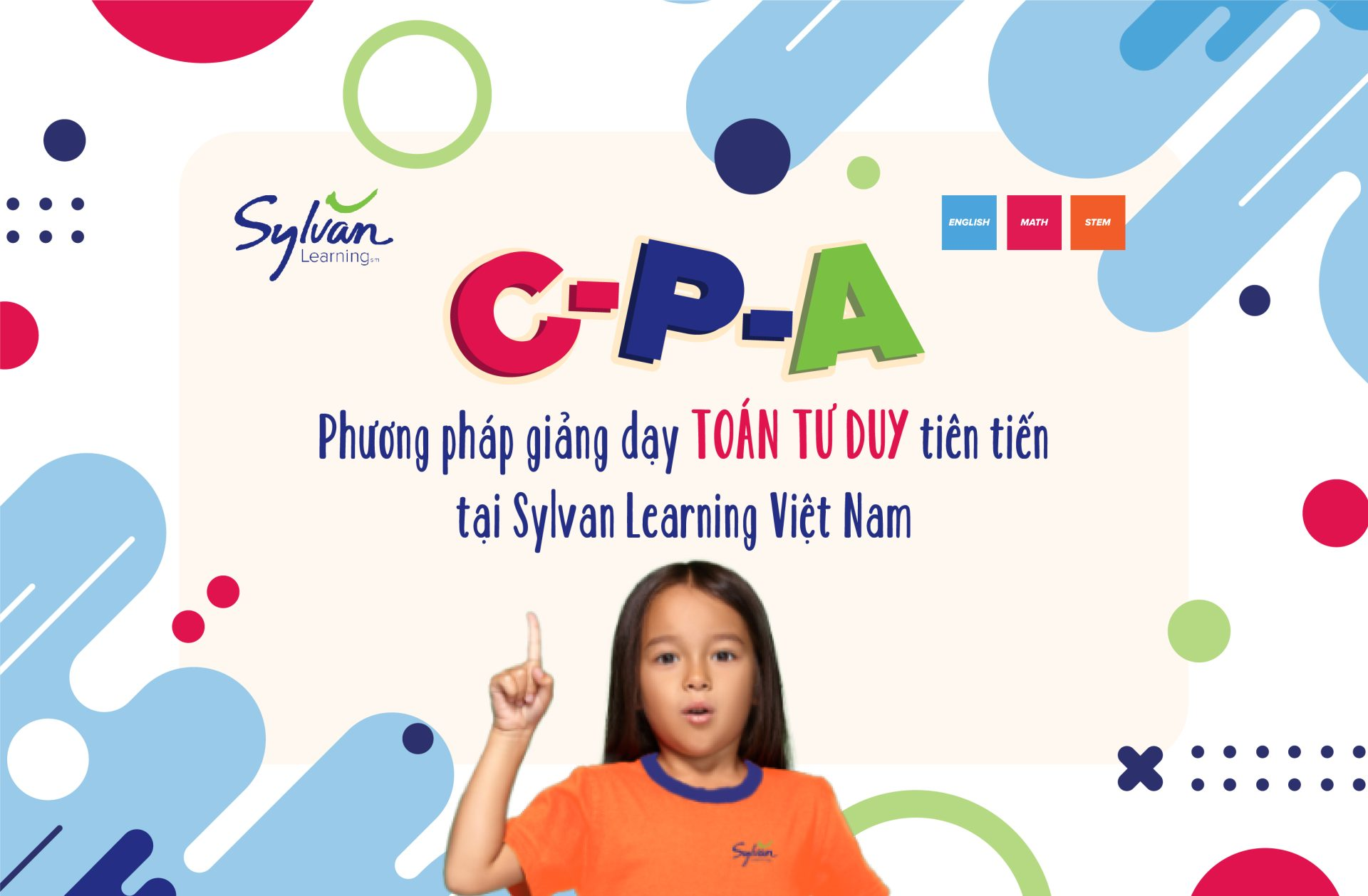 Toán tư duy CPA giúp trẻ tiến bộ trong việc học môn toán. 