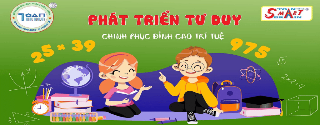 Cùng Toán trí tuệ Smart Brain chinh phục đỉnh cao trí tuệ ngay hôm nay.