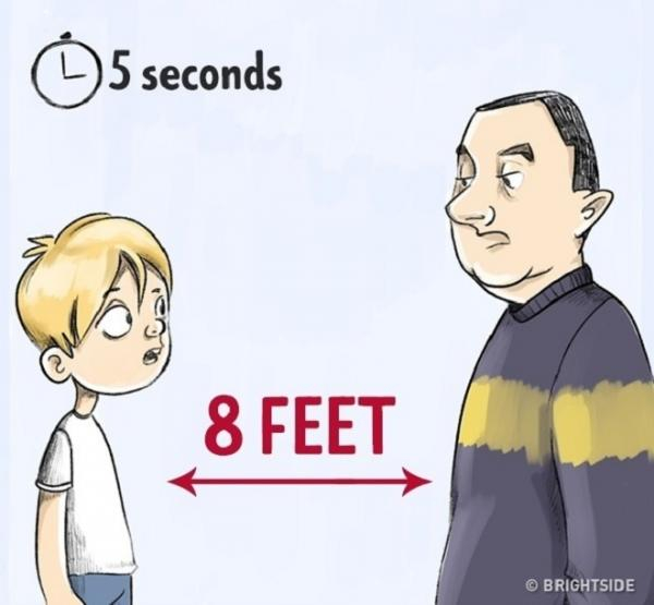 Dạy trẻ kỹ năng giao tiếp với người lạ trong thực tế và trên internet 4 Duy trì khoảng cách an toàn khi con nói chuyện với người lạ.