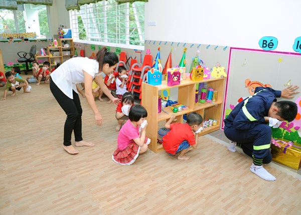 Trang bị cho trẻ kỹ năng “giữ bình tĩnh” khi xảy ra hỏa hoạn&nbsp;&nbsp;