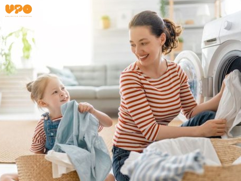 Để khuyến khích trẻ làm việc nhà là cho trẻ được lựa chọn công việc mà chúng thích