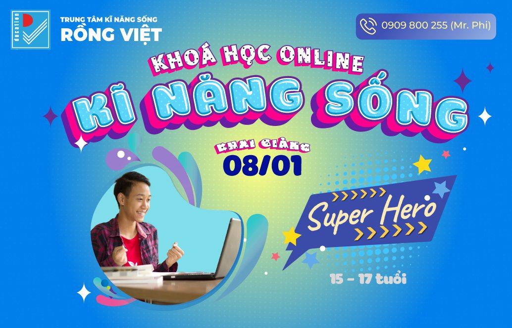 Chương trình kỹ năng sống toàn diện - Wedo Wegood dành cho học sinh THPT