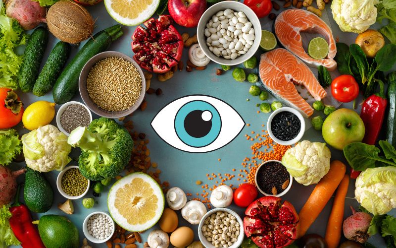 Ngoài việc chăm sóc, chế độ dinh dưỡng cũng ảnh hưởng rất nhiều đến sức khỏe của mắt
