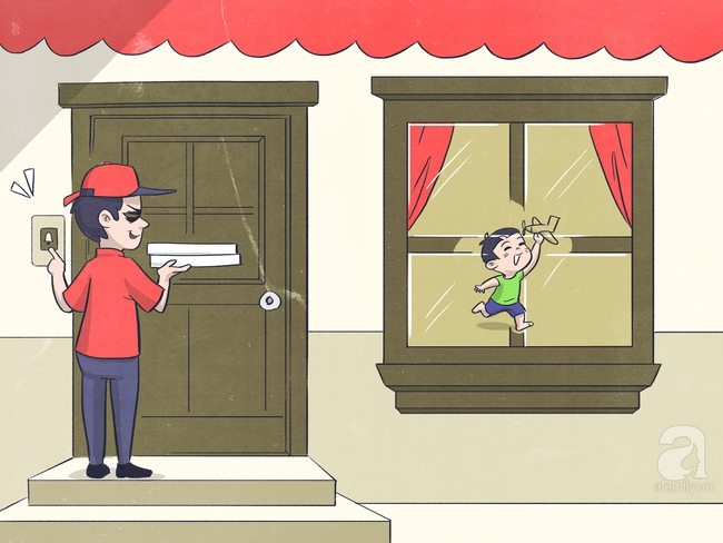 Kẻ xấu đóng giả nhân viên giao hàng để tiếp cận các bạn nhỏ