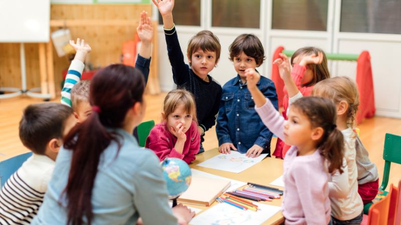 Phát huy tiềm năng với kỹ năng làm việc nhóm cho trẻ mầm non 1 Bé mầm non có cần kỹ năng làm việc nhóm không?