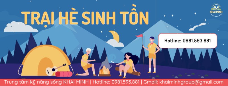 7 Lớp kỹ năng sống cho trẻ ở Nha Trang HẤP DẪN NHẤT mùa hè này! 5 Trung tâm Kỹ năng sống Khai Minh hướng tới sự phát triển toàn diện mọi lứa tuổi.