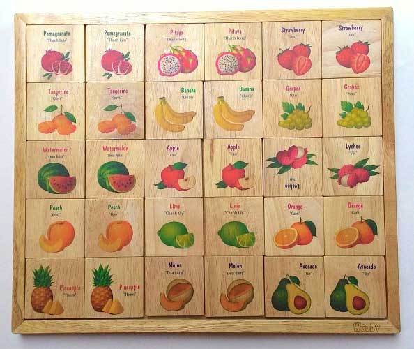 50+ trò chơi phát triển tư duy cho trẻ mầm non từ 3 - 5 tuổi 4 Tìm hình giống nhau trong những ô thẻ phía trên.