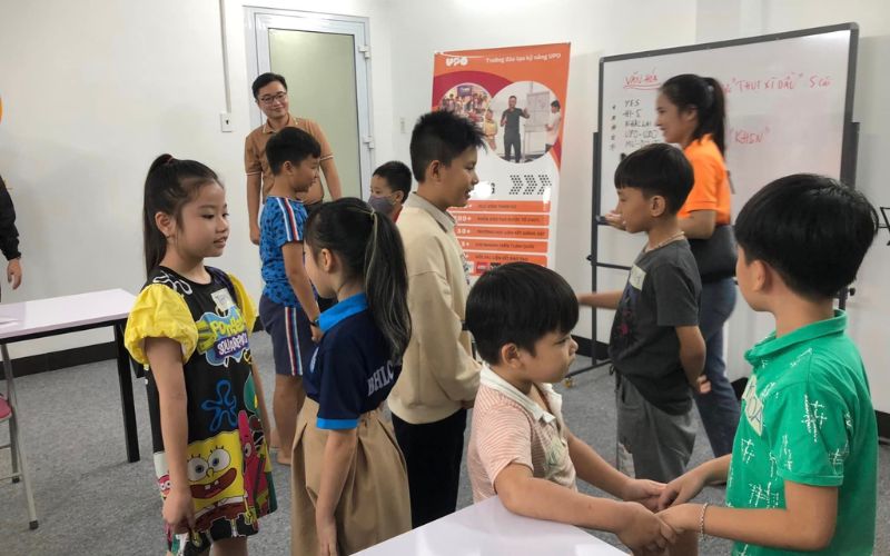 Mục tiêu của UPO chính là tạo điều kiện cho bé tư duy tự thức và khai phóng