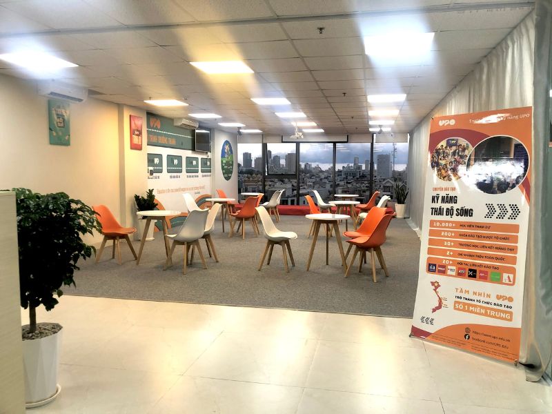 UPO cơ sở Đà Nẵng với trang thiết bị tiện nghi, hiện đại