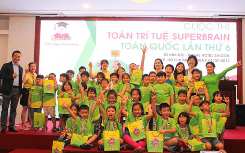 Trung tâm Toán trí tuệ Superbrain được thành lập từ năm 2010 với mục tiêu giúp trẻ em Việt Nam được khơi dậy và phát triển tiềm năng