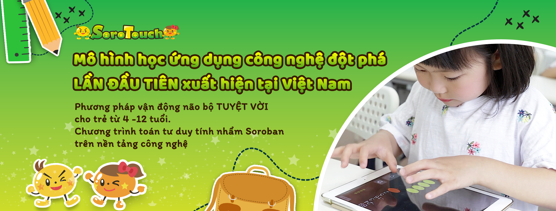 Kết hợp các quy tắc nền tảng của bàn tính cổ với thiết bị công nghệ hiện đại.