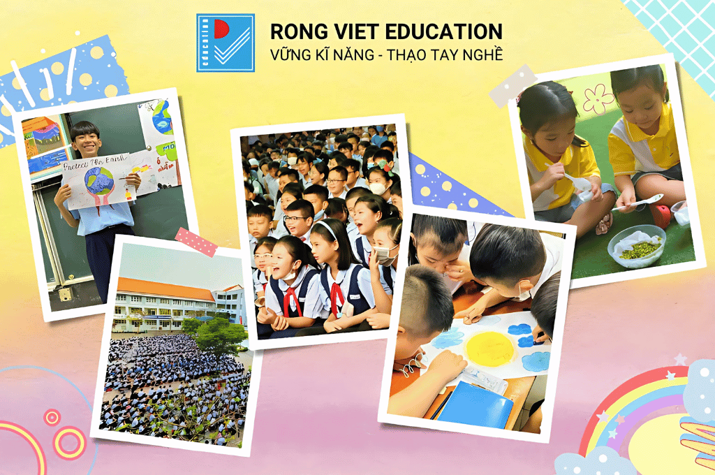 Rồng Việt Education - môi trường học tập lành mạnh đối với trẻ nhỏ.