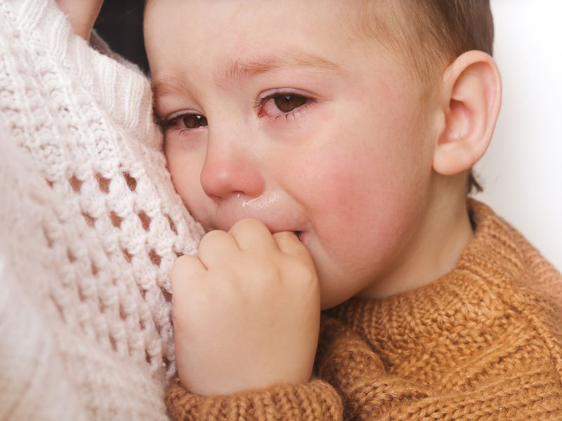 Trẻ em thường sử dụng nước mắt để được ba mẹ chú ý