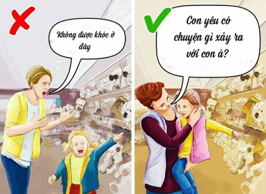 Đặt những câu hỏi mở.