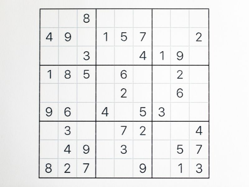 Sudoku - trò chơi tư duy logic nổi tiếng